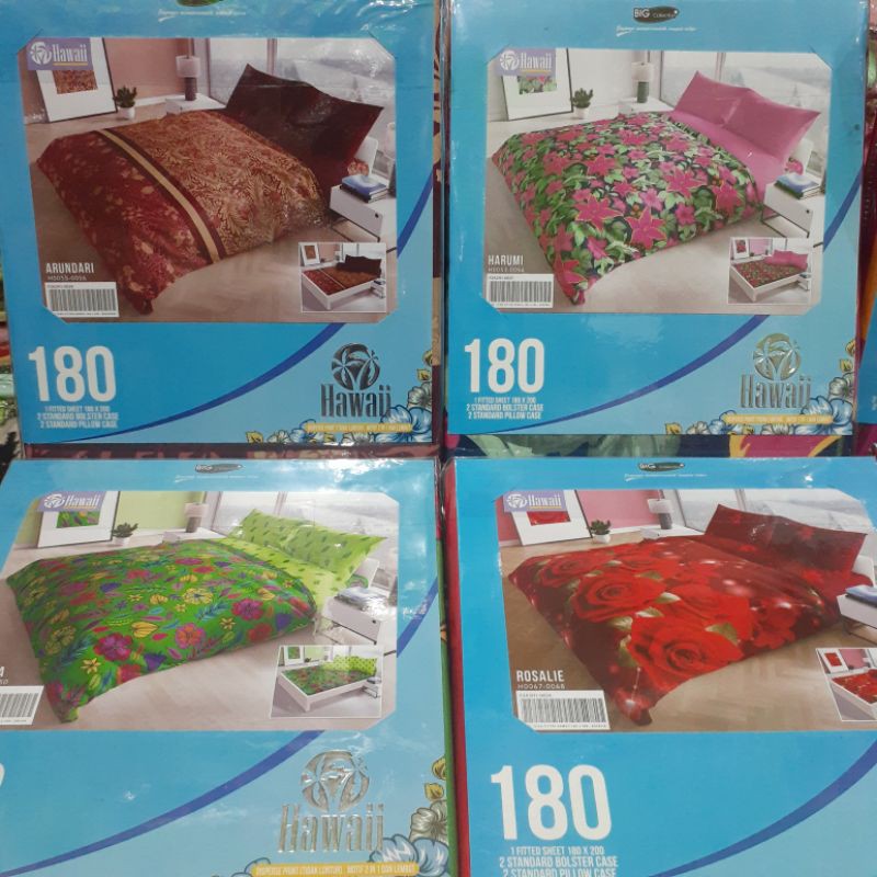 sprei hawaii