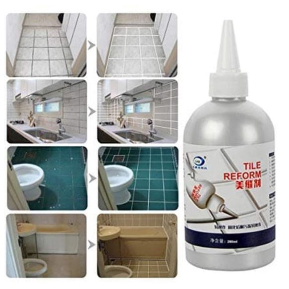 Tile Reform Original Pengisi Celah Nat Keramik Lantai/Dinding/Permukaan Waterproof Anti Jamurn 280ml