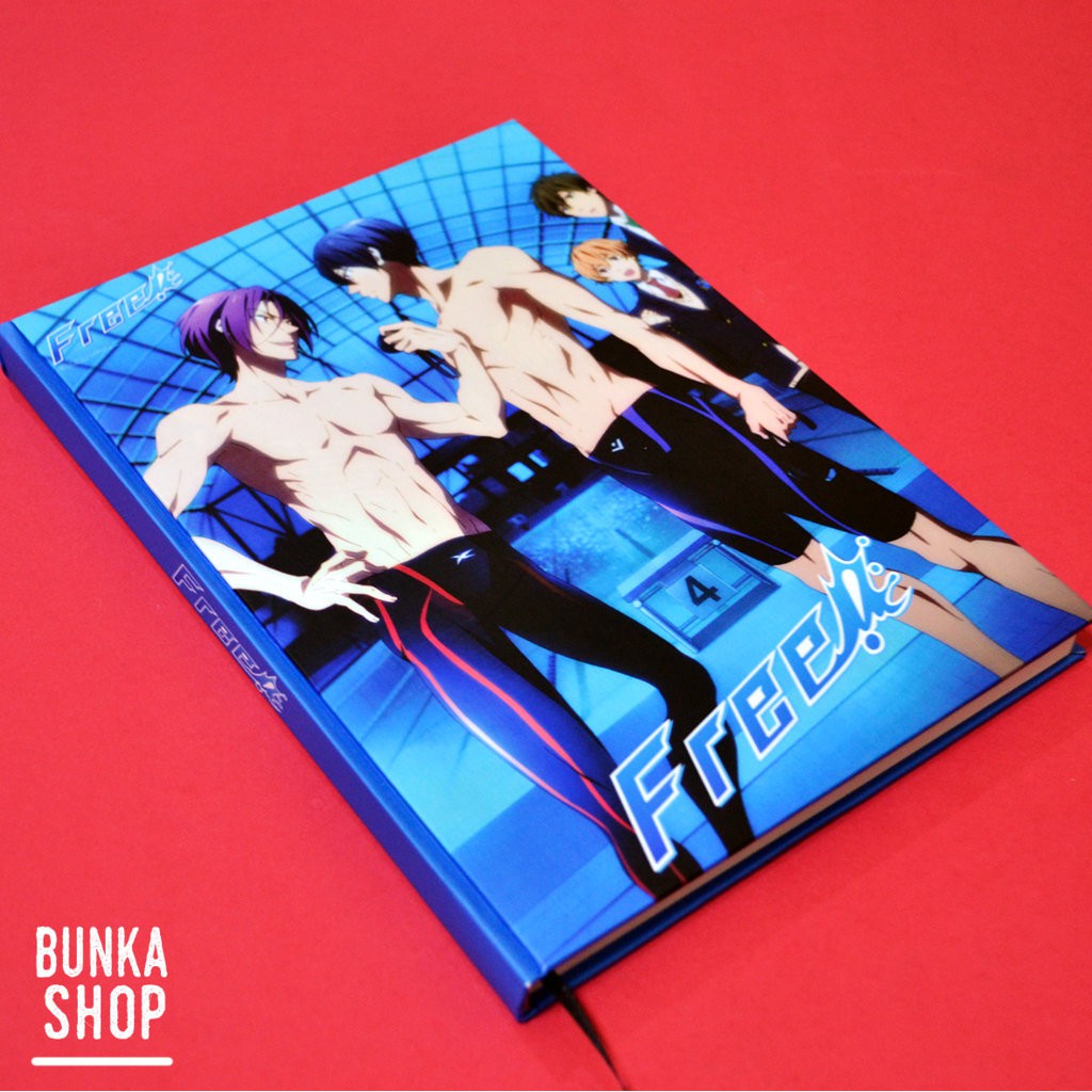 

Note Book Anime Free Iwatobi Hardcover A5 Jurnal Agenda Planner Notebook Gift Couple
