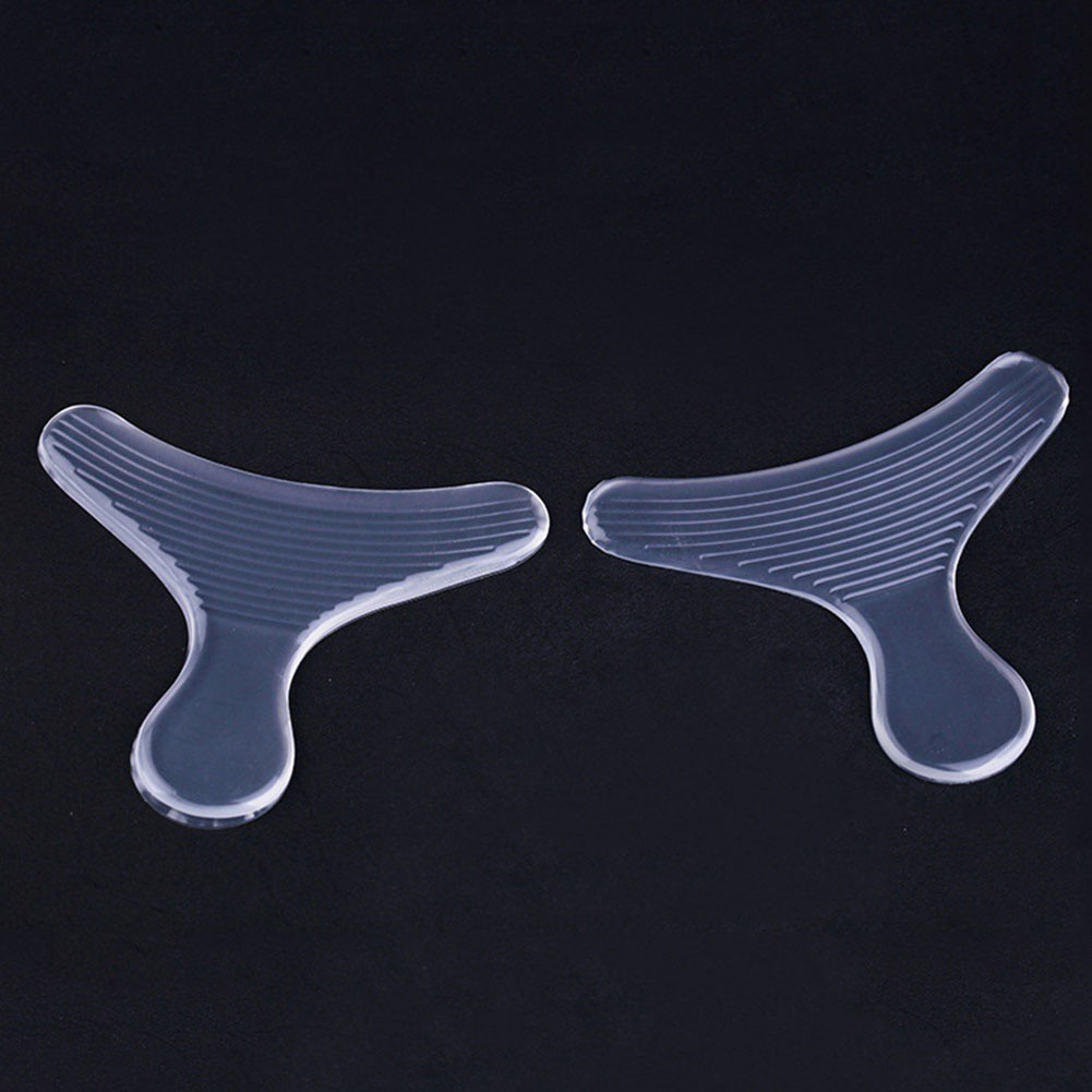 2Pcs Ledakan Lembut Silicone High Heel Pad Perawatan Kaki Sol Heel Cushion Sepatu Sisipan