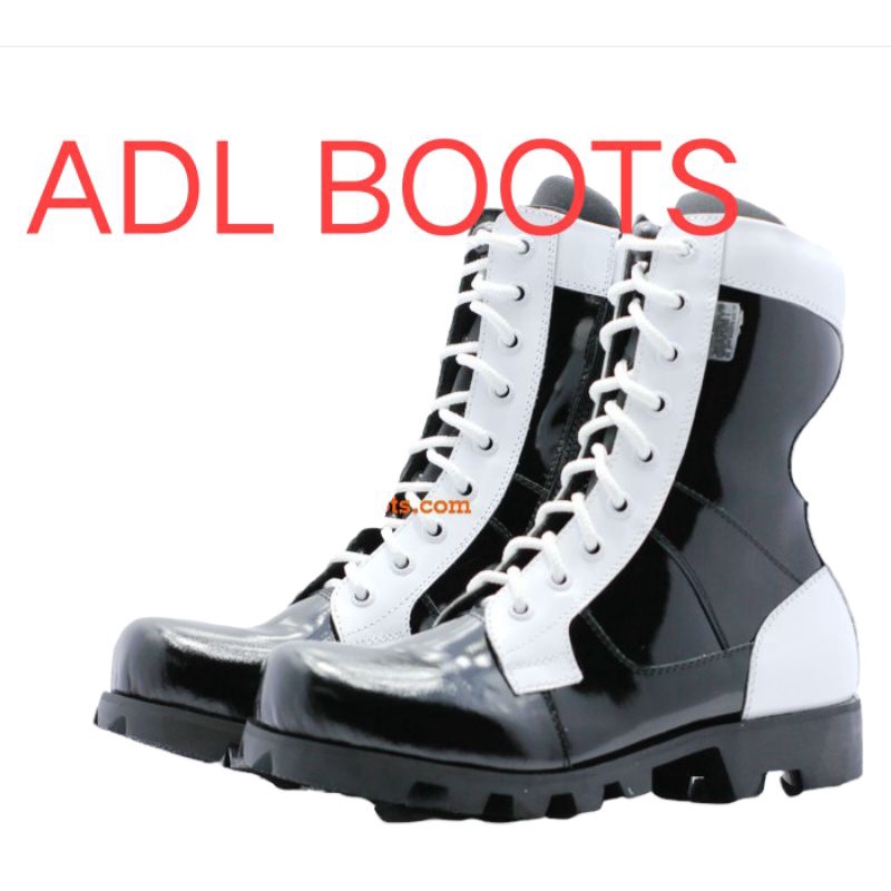 sepatu pdl provost polri mengkilap c04