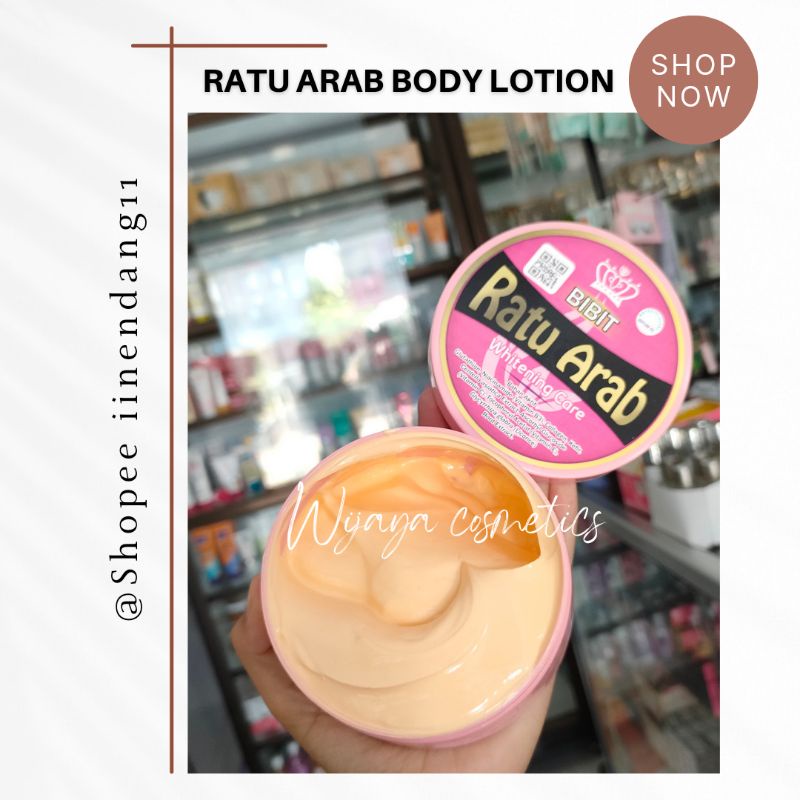 (KEMASAN BARU)Ratu arab body lotion ORI 1000% ready stock terlaris