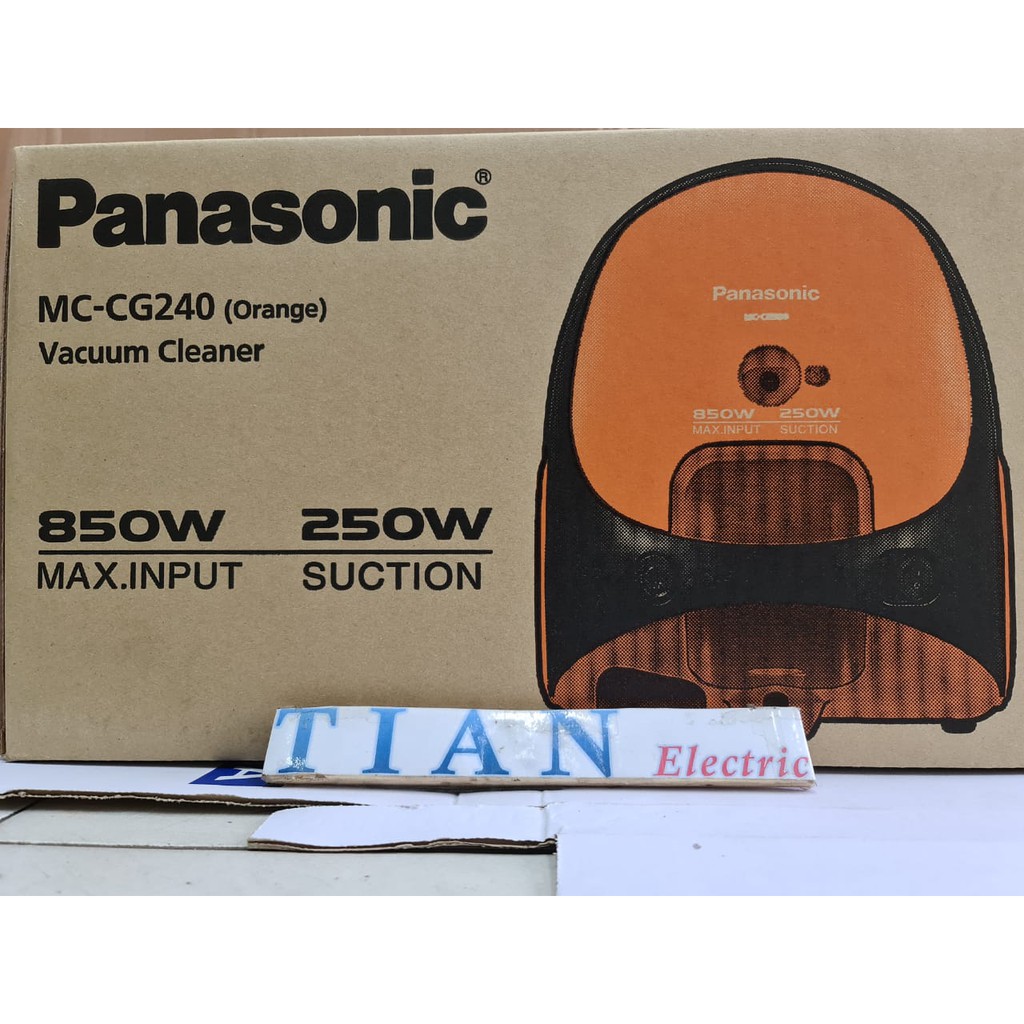 PANASONIC MC-CG240 Vacuum Cleaner Bagged 850 Watt