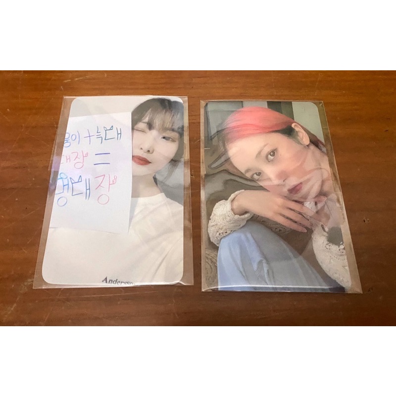 GFRIEND Official Yuju Birthday Keyring / Sinb Memoria Photocard