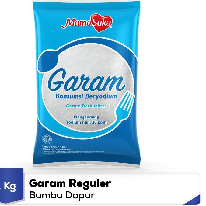 

UTS♖ MamaSuka - Garam Reguler 1Kg Kirim Langsung