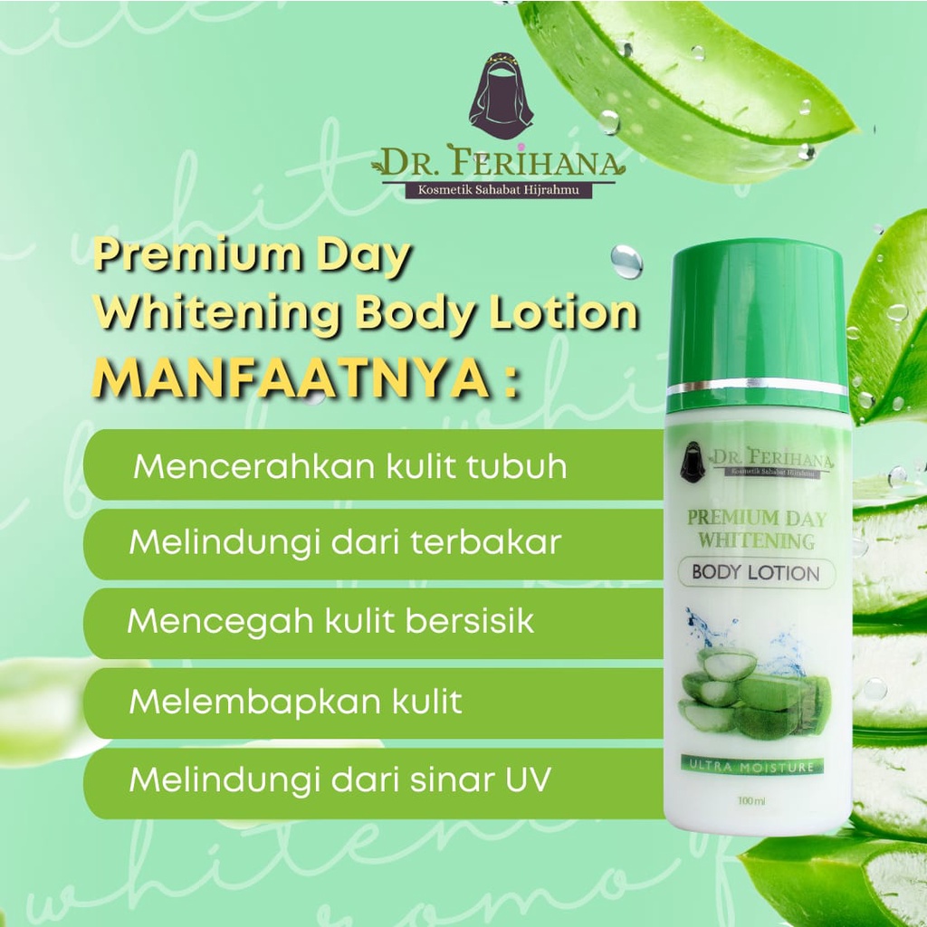 BUNDLING PREMIUM DAY WHITENING BODY LOTION + PREMIUM NIGHT WHITENING BODY LOTION + ARMPIT CREAM