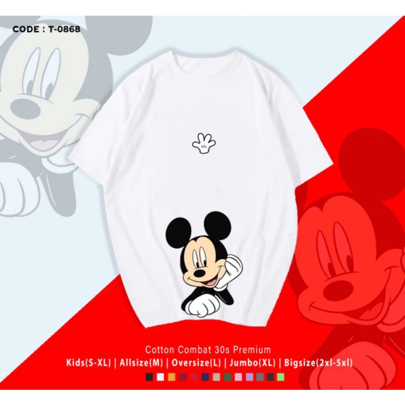 KAOS MICKEY&amp;MINNIE MOUSE KATUN/KAOS COUPLE MINNIE MICKEY UNISEX