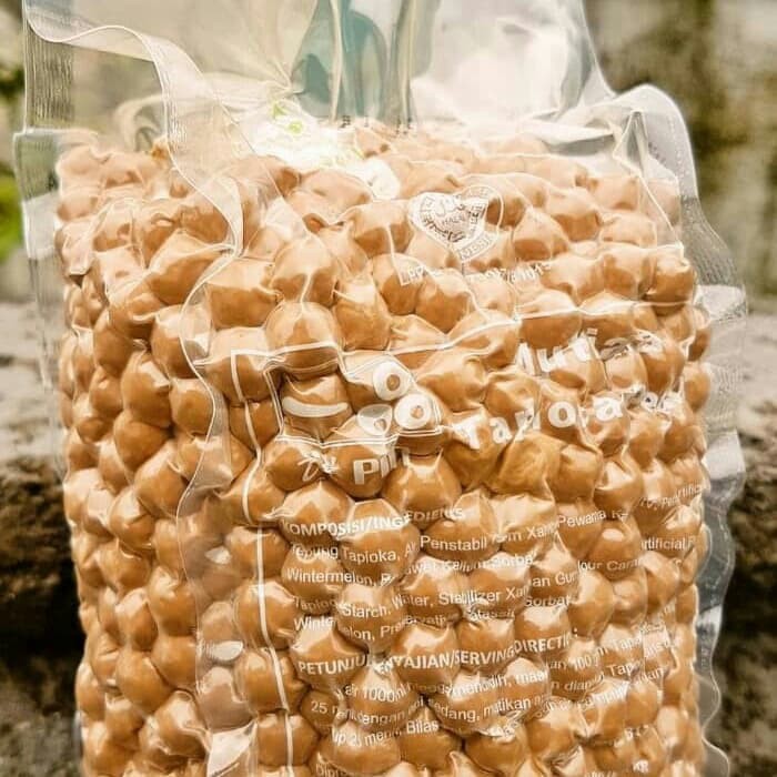 

Itpin Tapioca Pearl Premium Topping Minuman Bubble Drink / Dessert 1kg