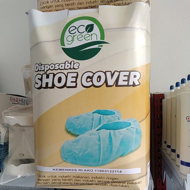 disposable shoe cover eco green