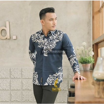 WISNU Kemeja Batik Premium Bahan Katun Sragenan Lapis Furing