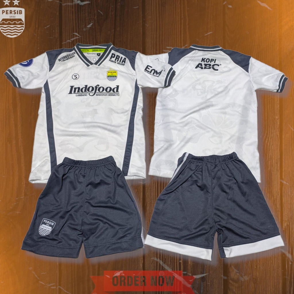 BEST SELLER baju bola anak Persib GR4D3 0R1 setelan usia 1-15thn 2022 2023