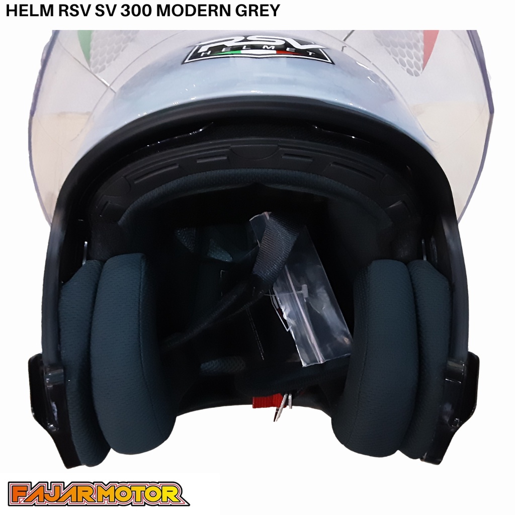 RSV SV 300 SOLID MODERN GREY SV300 DOUBLE VISOR