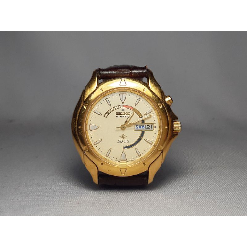 Seiko Kinetic SQ 50 5M43-0B00 Watch