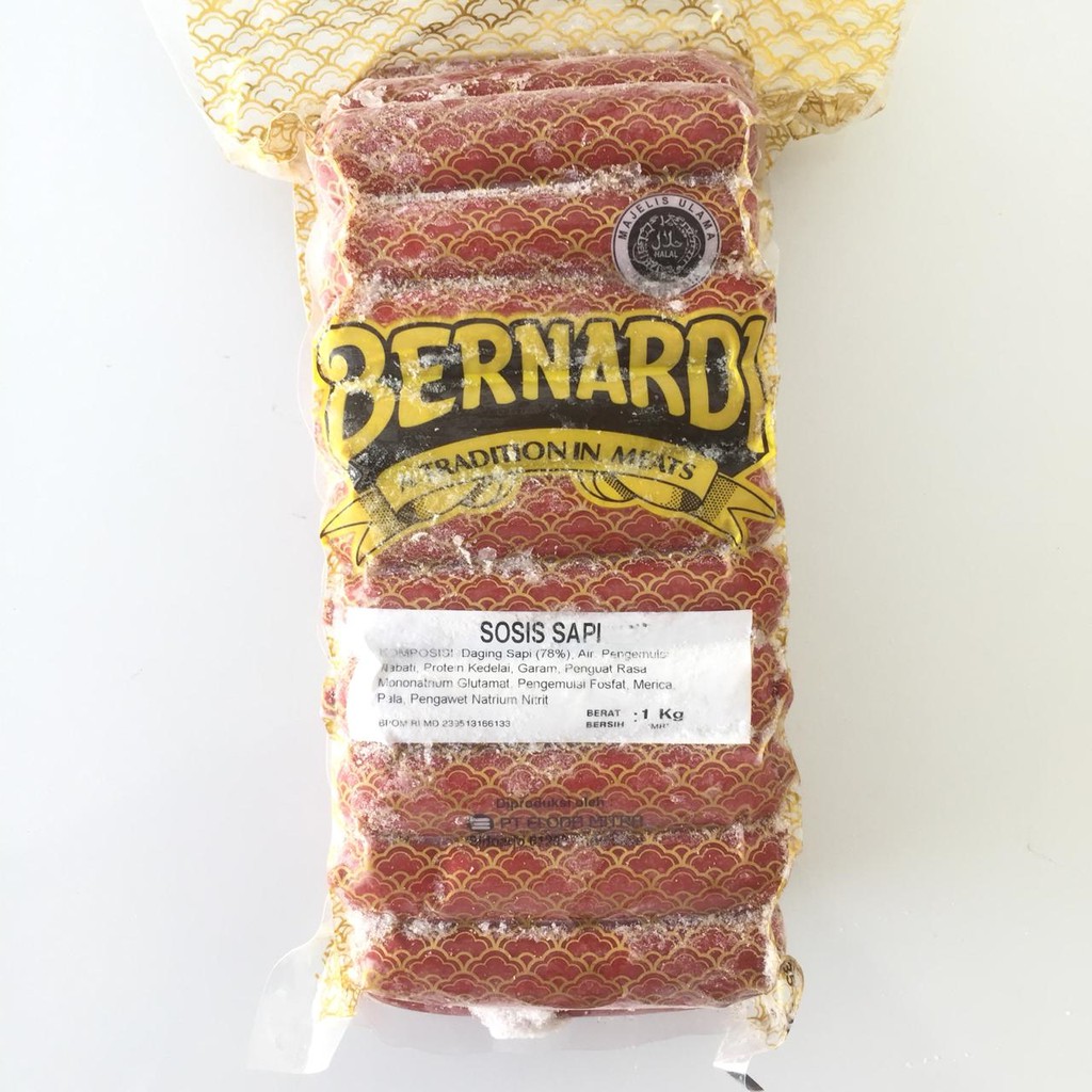 

Bernardi Sosis Sapi Merah