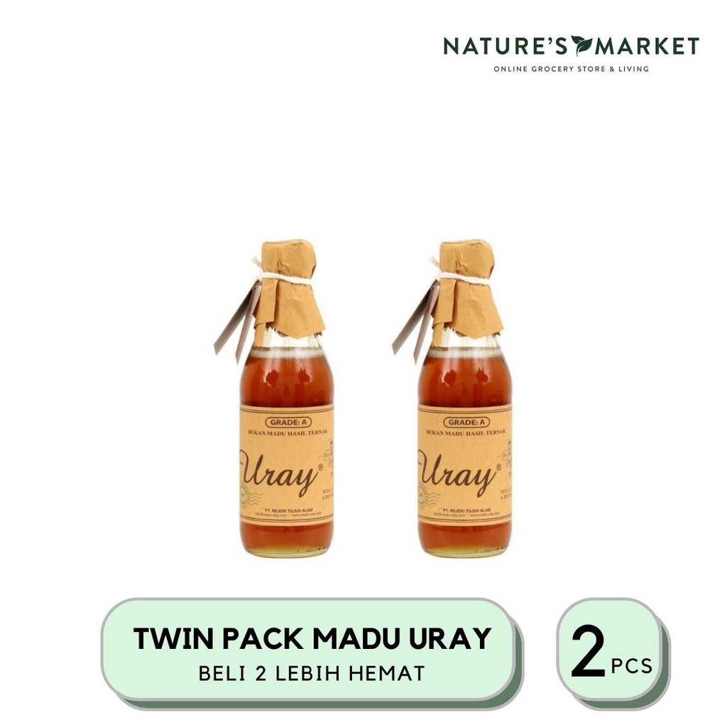 

Twinpack Madu Uray 450gr