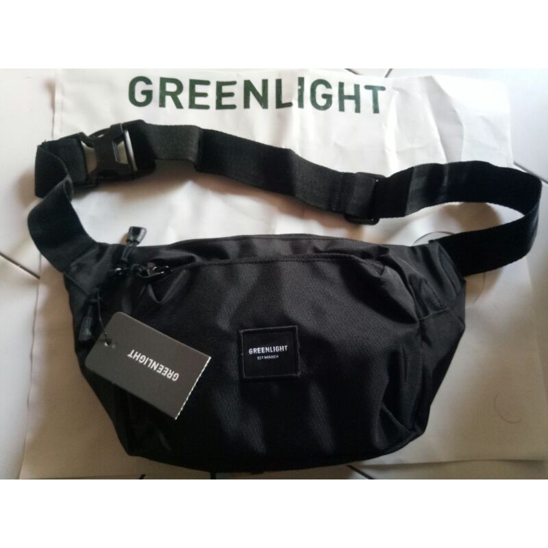 stok hanya satu waistbag greenlight original tas pria tas greenlight harga lebih murah dari outlet