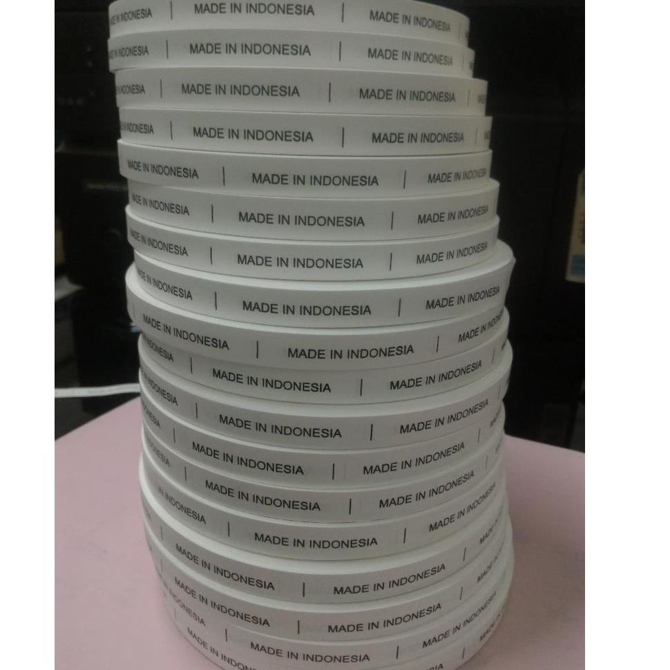 

(V-UJR) (✔) 2.000 pcs Made In Indonesia label; label baju,tas,sepatu,helm,sarung tangan,boneka dll //murah)