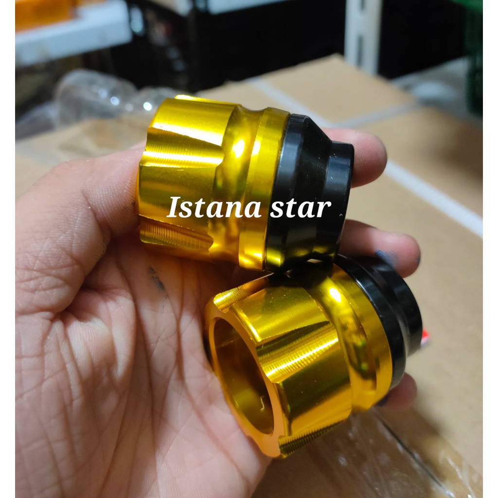 Jalu As Roda Depan CNC Model Corong