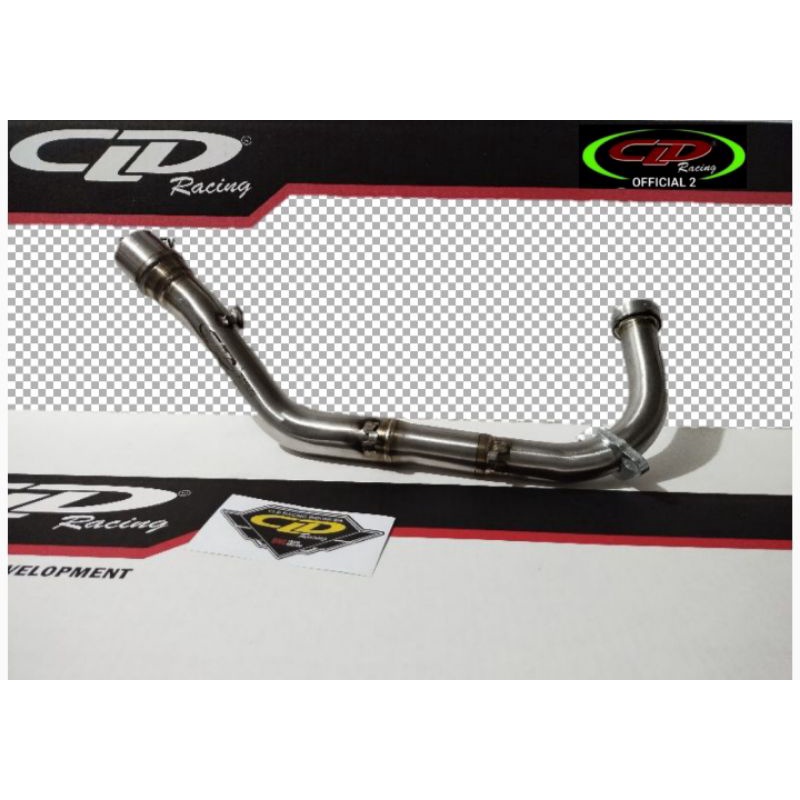 Leheran/Header knalpot CLD Racing Mio sporty/Smile/Soul Karbu Inlet 38mm