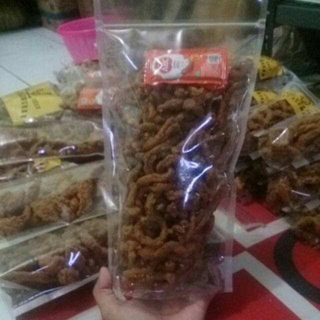 

Usus ayam krispy/keripik usus ayam original murah