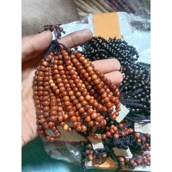 (Paket 1 Ikat Isi 10) Gelang Kokka Merica Hitam/Coklat