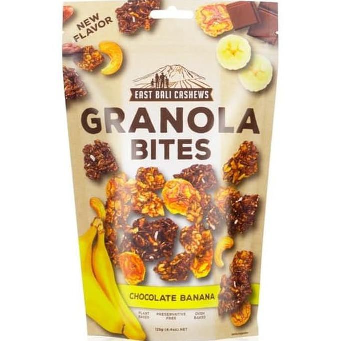 

THE BEST East Bali Cashews Granola Bites Chocolate Banana | Premium Snack MURAH