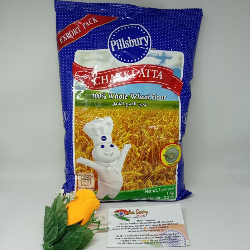 

CHAKKI ATTA PILLSBURY 1 KG