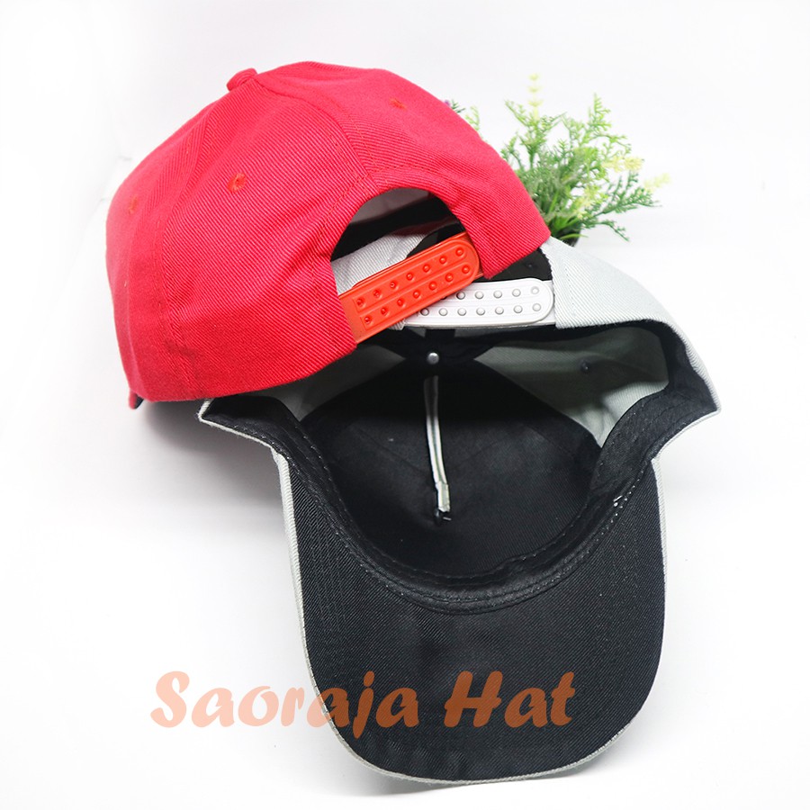 TOPI BASEBALL RAPEL POLA CAGAK TANPA BELAHAN DEPAN COCOK UNTUK CUSTOM SABLON