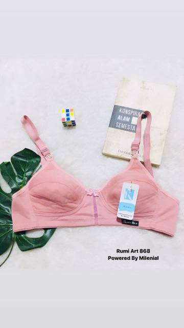 RUMI | BRA SPORT/Bra tanpa kawat/Bra Tanpa busa/Bra Sport Art RUMI 889