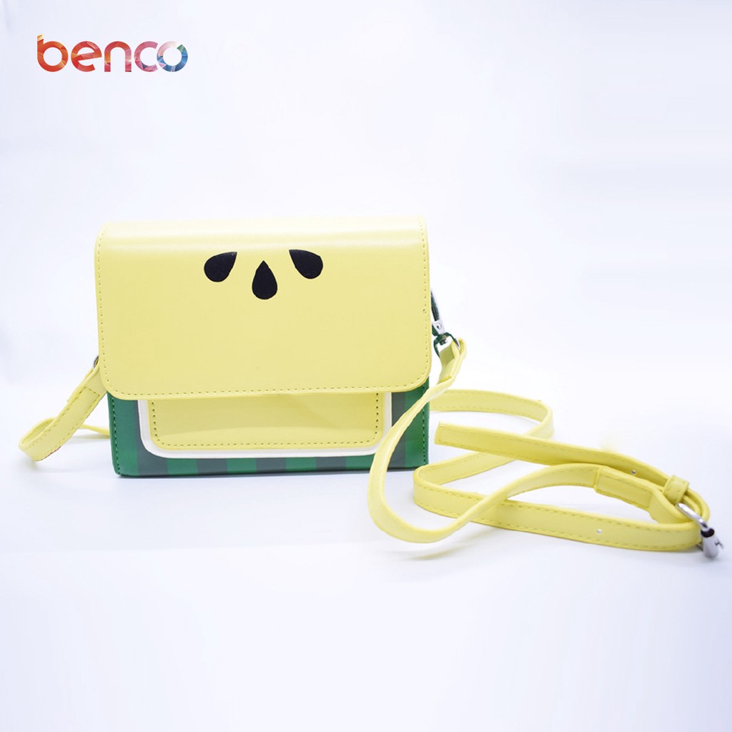 BENCO Tas Slempang Semangka Watermelon Bag PU Leather Elegant Sling Bag