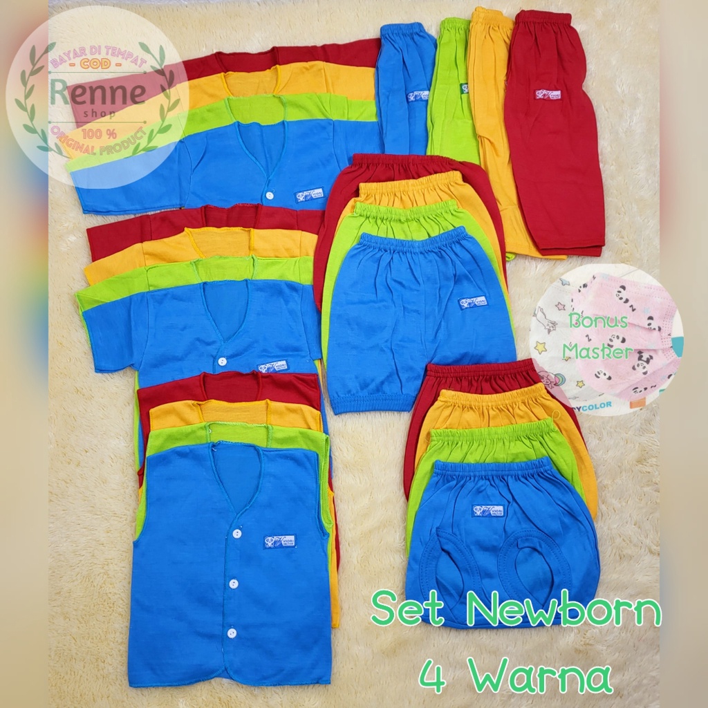 PAKET SETELAN BAYI NEWBORN / BAJU BAYI SET / SET BAYI NEWBORN (8 - 24 PCS)