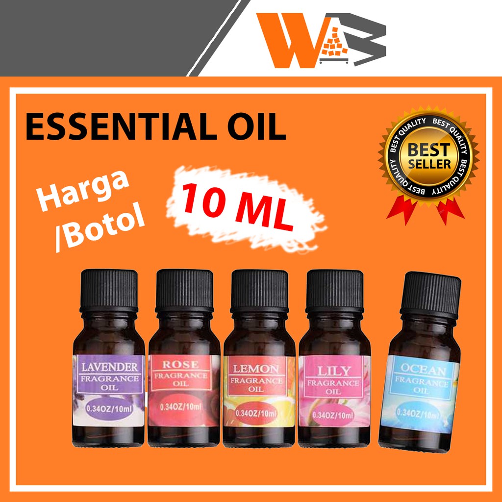 COD Best Seller Oil Pengharum Ruangan Diffuser Air Humidifier Purifier Aroma Terapi 10ml