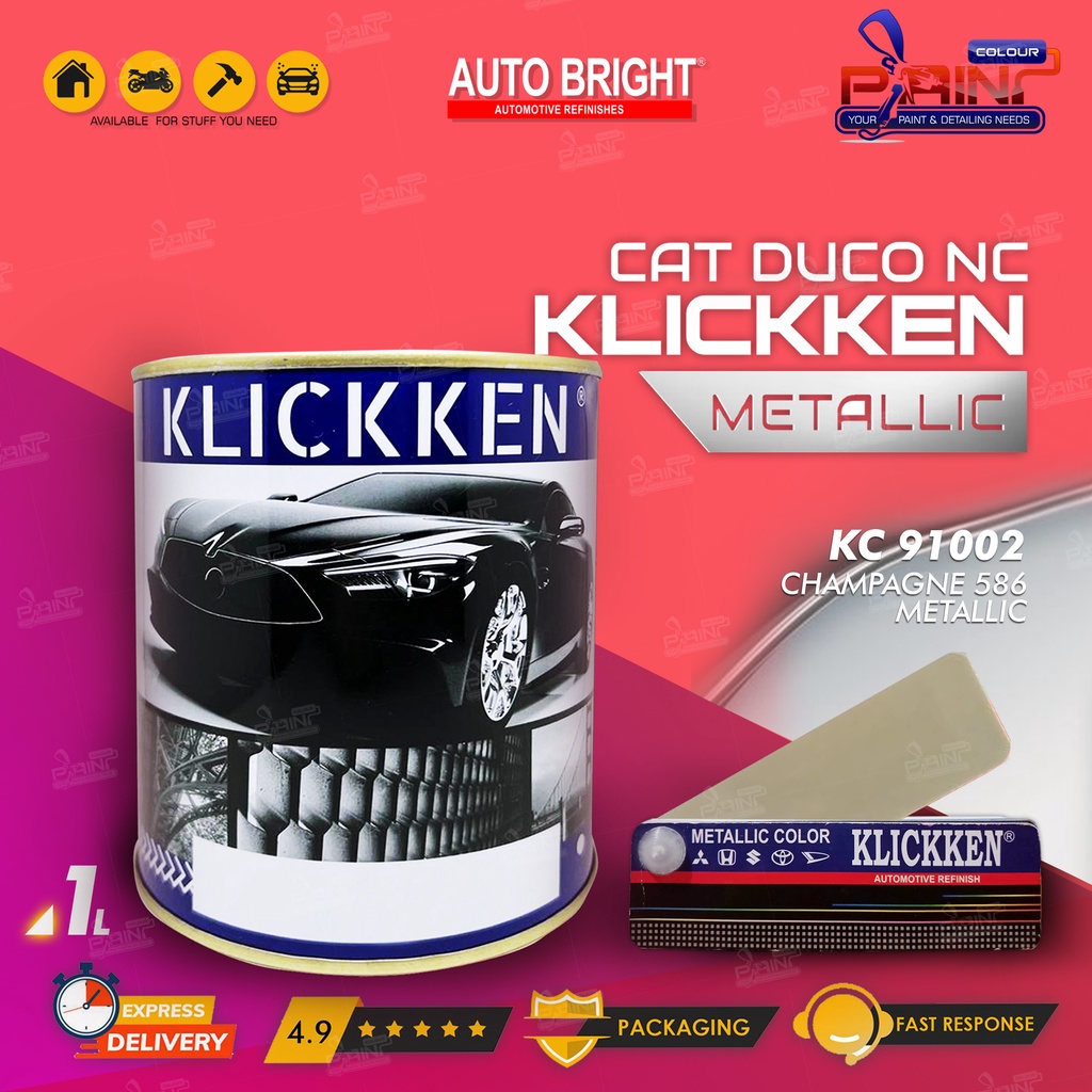 Cat Duco Metallic KLICKKEN METALLIC - KC 91002 CHAMPAGNE 586 METALLIC