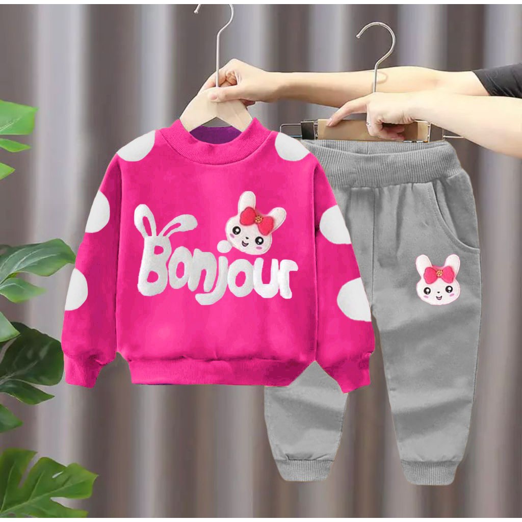 PROMO-SETELAN ANAK BAJU ANAK SWEATER ANAK UMUR 1-5 TAHUN SET ANAK PAKAIAN ANAK PEREMPUAN BAJU ANAK PEREMPUAN SWEATER ANAK PEREMPUAN BAJU MUSIM DINGIN ANAK TERBARU BAJU ANAK TERLARIS SWEATER ANAK MURAH SWEATER ANAK TERBARU SET ANAK MASA KINI HAPPYSALE24