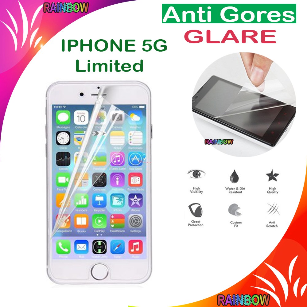 Anti Gores Untuk Iphone 4G 5C 5G limited Zenfone 4 Nokia X2 Oppo R3 MR Samsung ALPHA B5330 Screenguard