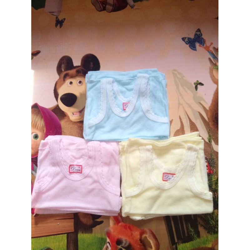 Kaos Dalam Anak Motif 12 Pcs