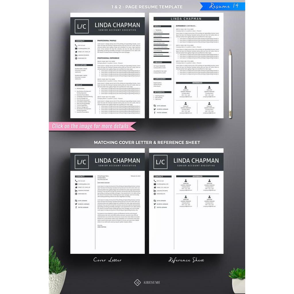 Resume Cv Mega Bundle - MS Word - Business Branding