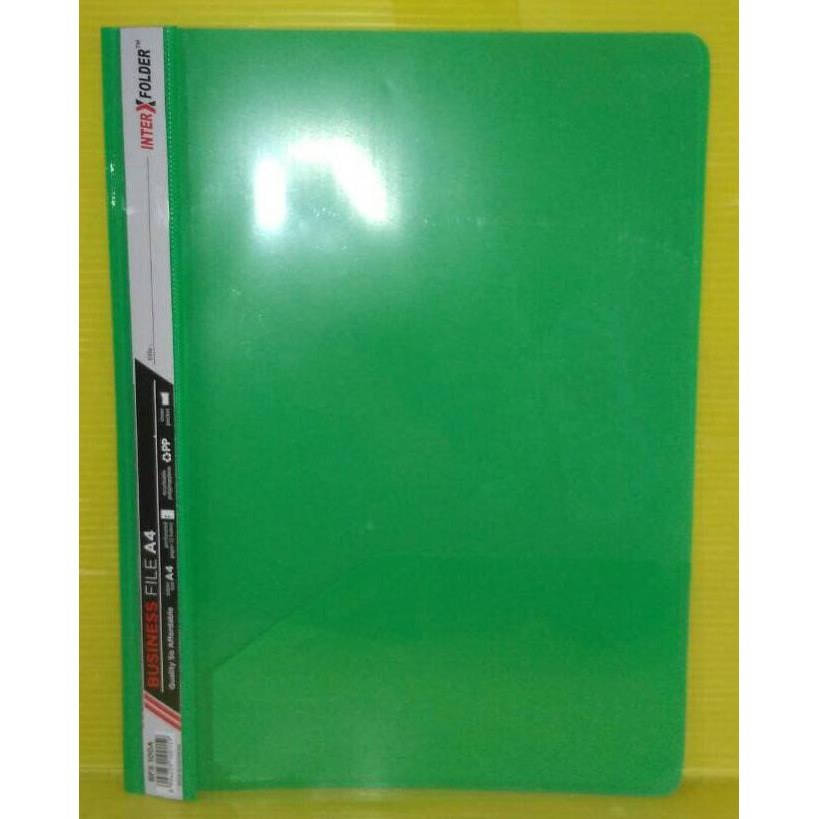

Termurah Inter X Folder Business File A4 - Hijau (Pak 12 Pcs) Offic