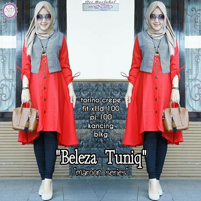 TUNIK BELEZA! Baju Kekinian Cewek Murah Wanita Grosir blouse white zuky bhn rayon bangkok LD96,PJ 67