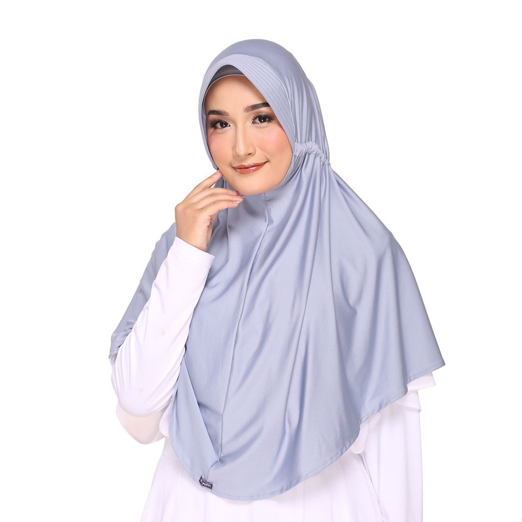 Elzatta Jilbab Instan Polos Zaria Sahara L-2