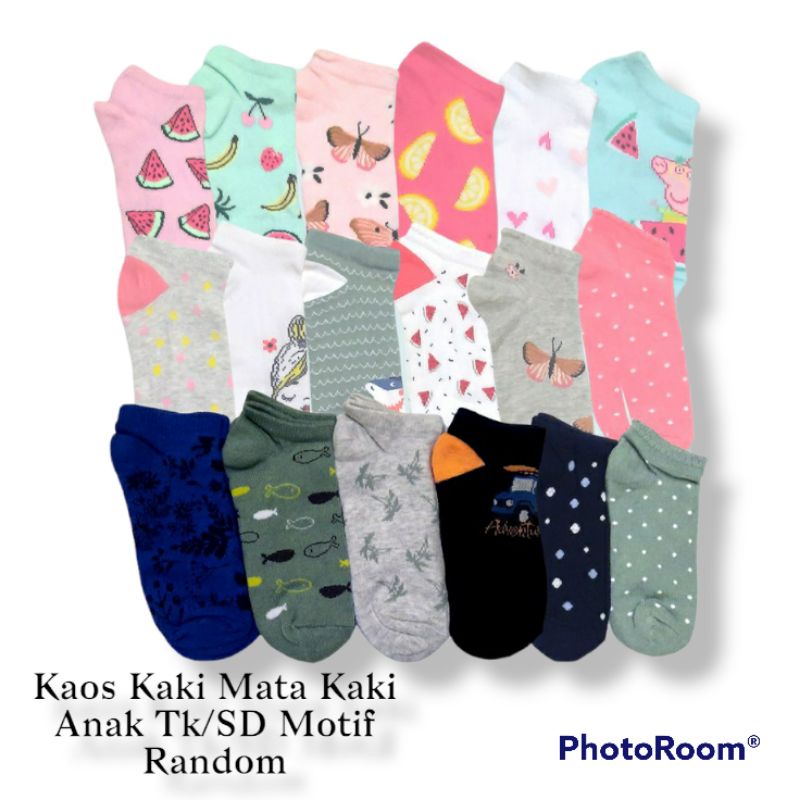 TERMURAH Kaos Kaki Tk-SD Motif Lucu/Kaos Kaki anak kaos kaki anak cewe cowo kaoskaki