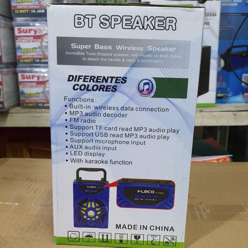 Speaker original Speaker Bluetooth Fleco F 1701A