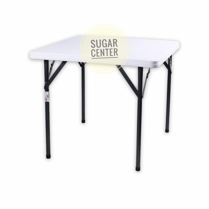 Krisbow Meja Makan Lipat Persegi 86Cm/Krisbow Meja Lipat Serbaguna Funbigshop