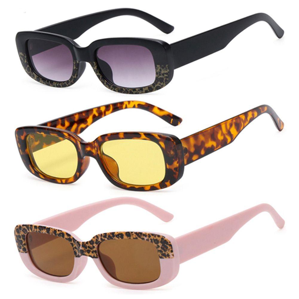 Wonder Women Sunglasses Fashion Bingkai Persegi Kacamata Persegi Kecil Persegi Panjang