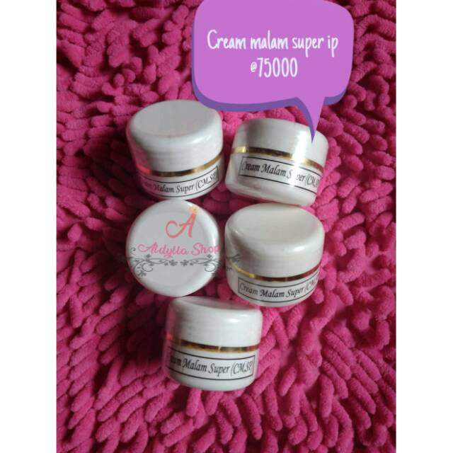 "PROMO Cream malam super *ip skincare *