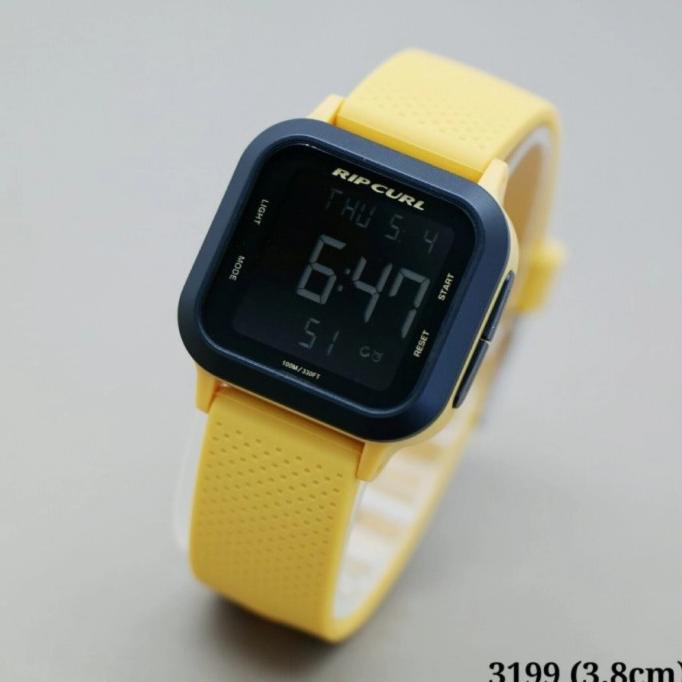 JAM TANGAN WANITA RIPCURL 3199 DIGITAL RUBER