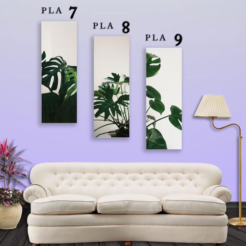 Wall decor - hiasan dinding rumah - Walldecor Janda Bolong Monstera murah