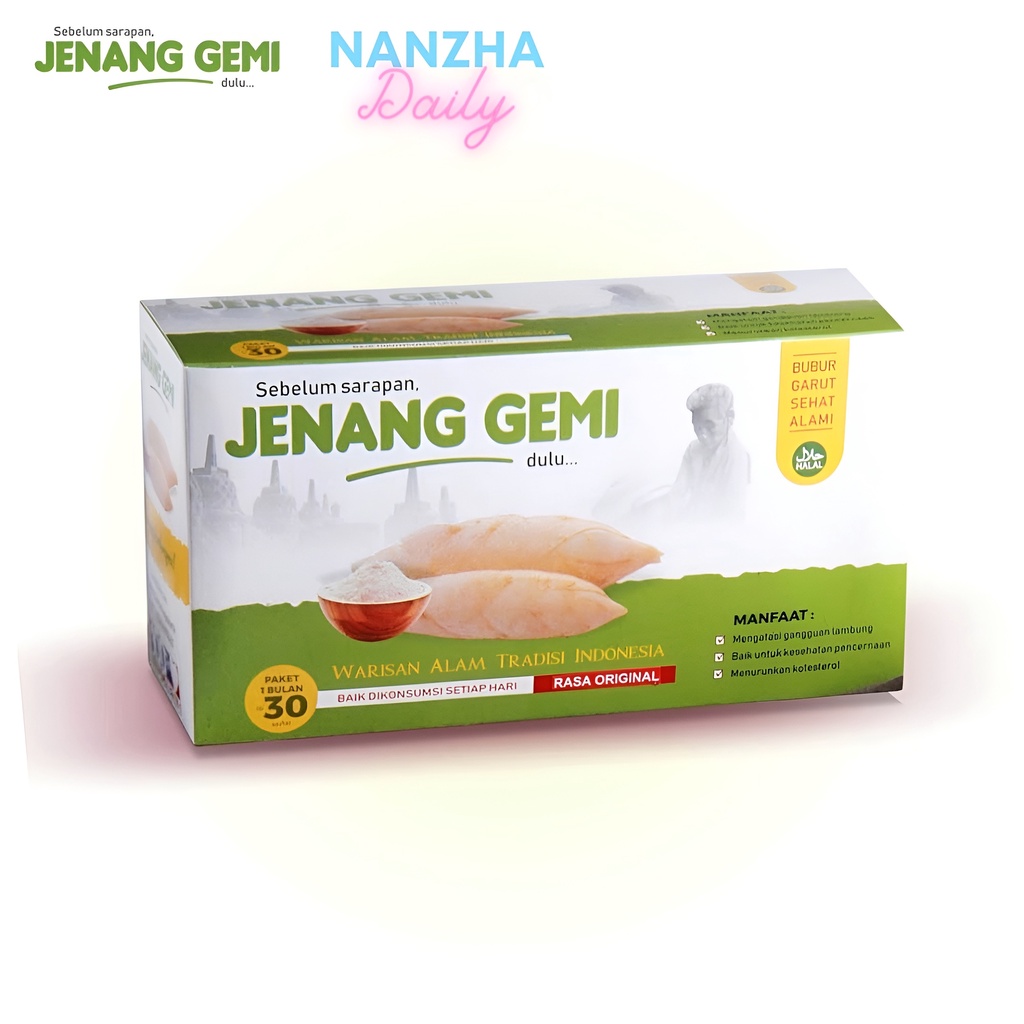 

Jenang Gemi Obat Asam Lambung dan maag tanpa kimia