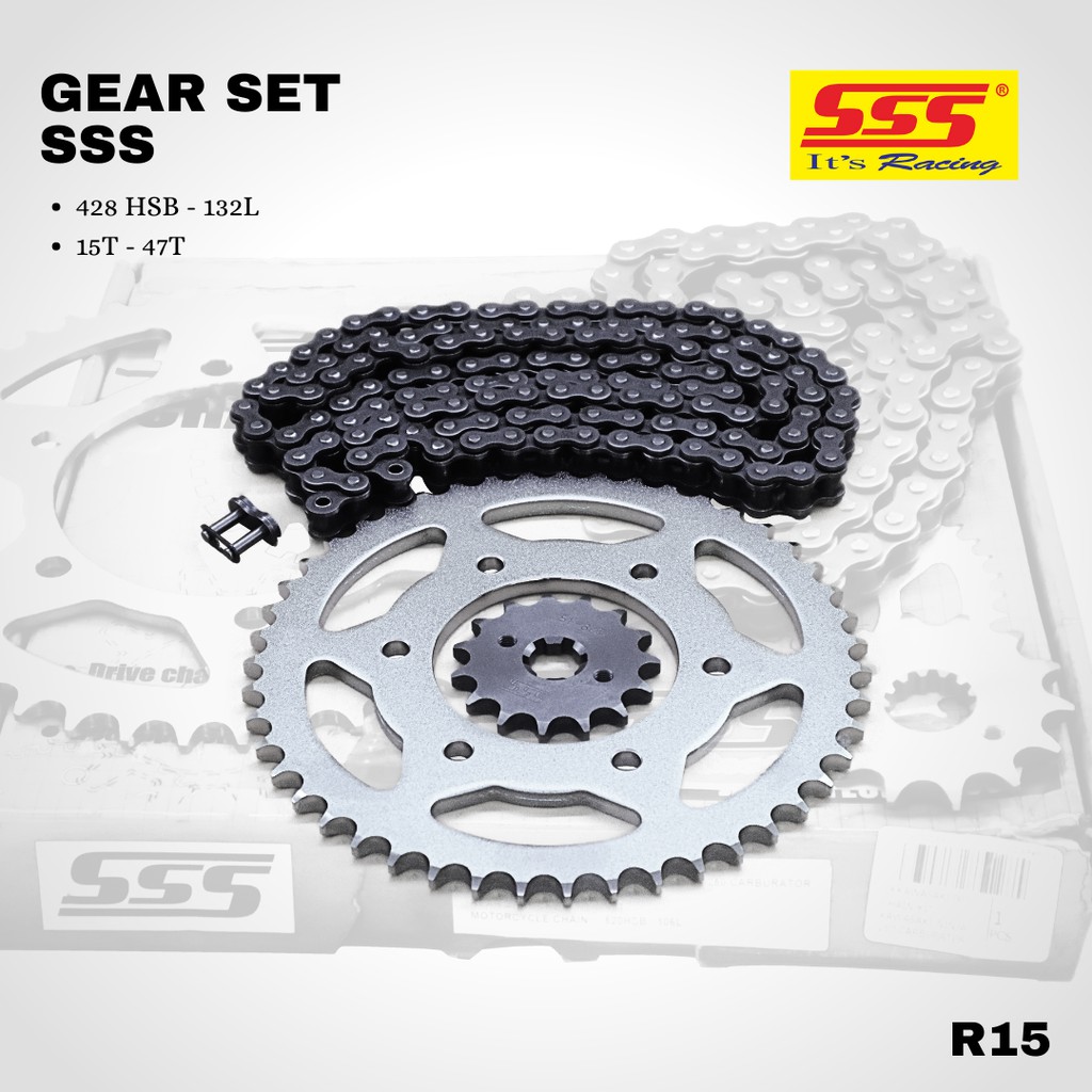 Gear gir paket set sss R15 428 15 47