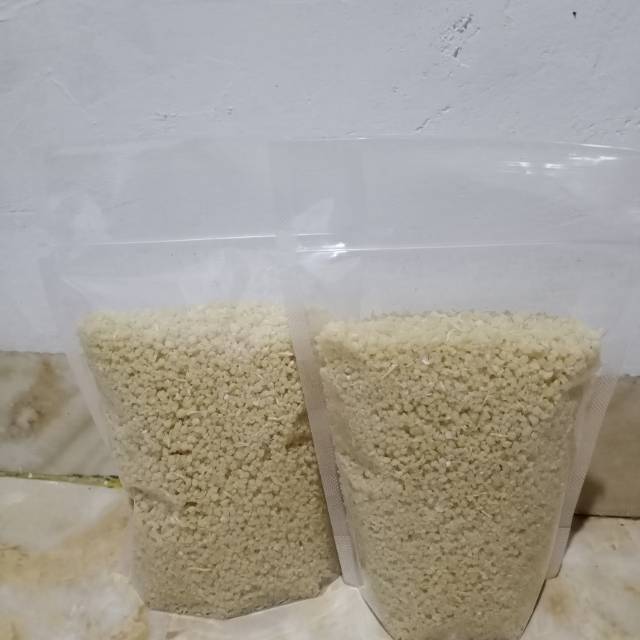 

Tiwul/Oyek/beras singkong (pengganti nasi)